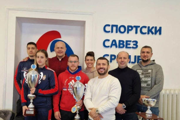 SPORTSKI SAVEZ SRBIJE UGOSTIO NAŠE SJAJNE BORCE: Doneli čak 11 medalja sa Svetskog prvenstva!