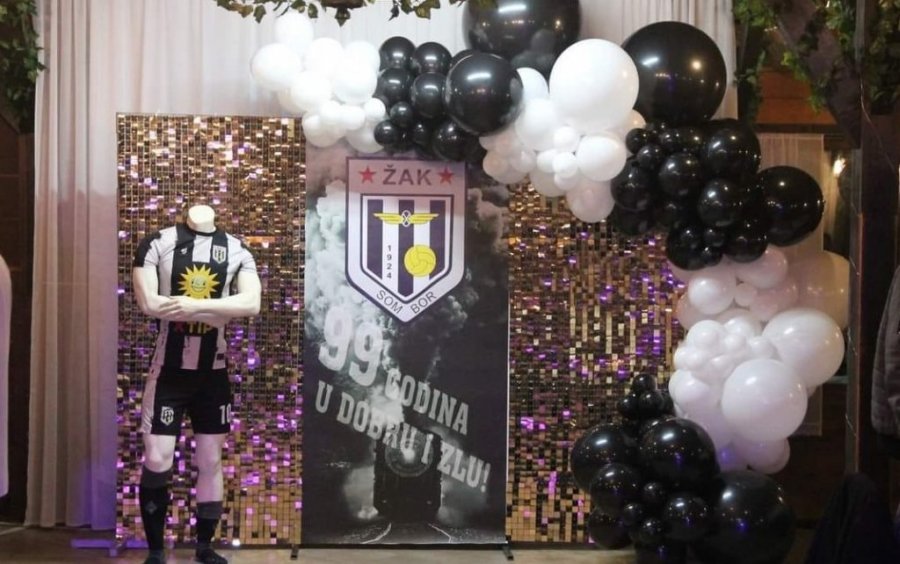 Proslava 99. rođendana Fudbalskog kluba ŽAK iz Sombora