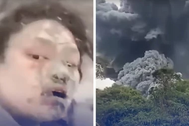 OVAJ JEZIVI SNIMAK JE RASPLAKAO SVET! Devojka zarobljena na VULKANU poslala uznemirujući snimak porodici! (VIDEO)