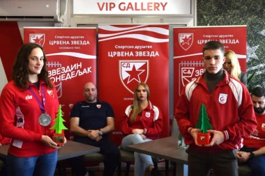 ALJOŠA I JOVANA SU ZVEZDINI BOR I JELA! Sportsko društvo uručilo priznanja!