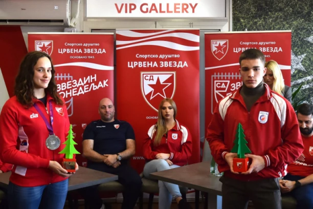 ALJOŠA I JOVANA SU ZVEZDINI BOR I JELA! Sportsko društvo uručilo priznanja!
