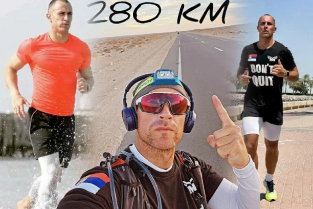 MARKO TRČI MARATON KROZ PUSTINJU ZA LEČENJE MAKSIMA! U humanom poduhvatu ga usporila jedna stvar: "ULAZIMO U JOŠ VEĆI RIZIK!"