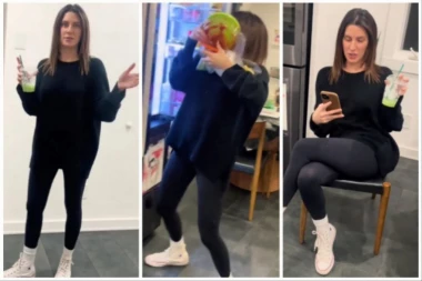 DA LI BISTE ZAPOSLILI OVAKVU DADILJU: Svakodnevno kasni, rovari po frižideru i ispija koktele dok čuva mališane, a za to je papreno plaćena! (VIDEO)