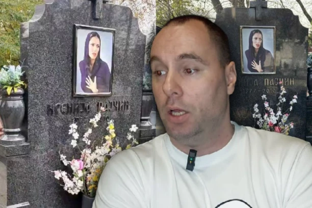ZVEZDAN SLAVNIĆ U TAJNOSTI POSETIO GROB KSENIJE PAJČIN: Sedeo i gledao u njenu sliku - i dalje PATI ZA NJOM!
