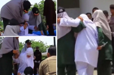 KRVNIČKI BIČEVANA ZBOG INTIMNIH ODNOSA PRE BRAKA! 100 puta udarena, ljudi nemo posmatrali! (VIDEO)