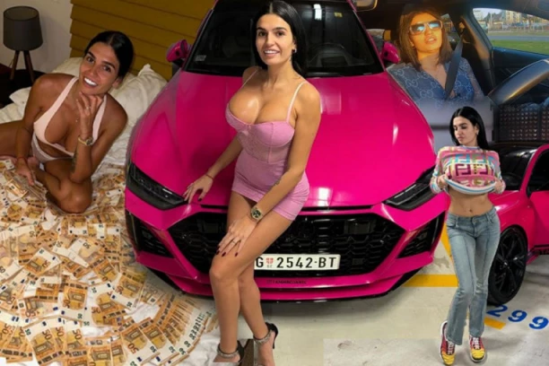 NAŠA INFLUENSERKA POKAZALA KOLA OD 150.000 EVRA: Tamara Bojanić priznala da je MOMAK snima za Onlifens "Tata je hteo da me ubije"