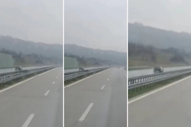 JOŠ JEDAN SUPROTAN SMER I POTENCIJALNI UBICA NA AUTO-PUTU: Vozač kod Vladičinog Hana napravio haos na kolovozu