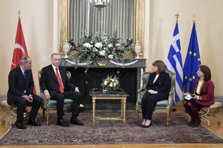 ERDOGAN U POSETI ATINI: Turski predsednik nastoji da popravi zategnute odnose sa Grčkom