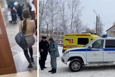 STRAVIČNA SVEDOČENJA UČENIKA ŠKOLE U BRJANSKU: ''Čuli smo lupanje, pomislili smo da je lopta udarila o zid!'' (VIDEO)