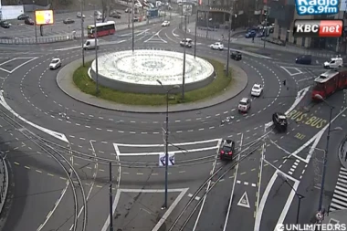 BEOGRAĐANI JOŠ SPAVAJU! Ulice prohodne, prizor koji se retko viđa! (FOTO)