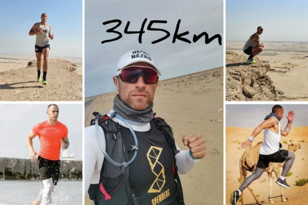 MARKO DALJE NASTAVLJA SAM! Drama našeg humanitarca u Maroku - kreće u pohod koji niko do sada nije uradio, kroz pustinju trči bez igde ikoga! (FOTO)