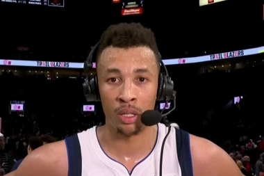 PARTIJA KARIJERE DANTEA EGZUMA U NBA! Pokidao u Dalasu! Novinar ga PITAO o Partizanu, njegov odgovor BACIO grobare u TRANS! (VIDEO)