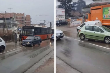 SUDAR VIŠE VOZILA NA SMEDEREVSKOM PUTU: Saobraćaj u potpunom kolapsu!