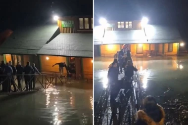 OTKRIVENO ZAŠTO JE POTONUO SPLAV U SMEDEREVU! Ljudi mokri bežali, voda odjednom počela da ulazi u lokal usred žurke! (VIDEO)