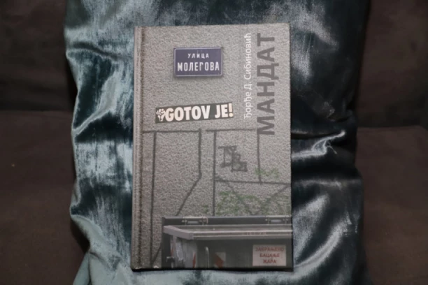 Veče književnosti: Đorđe Sibinović predstavio svoj najnoviji roman "Mandat"