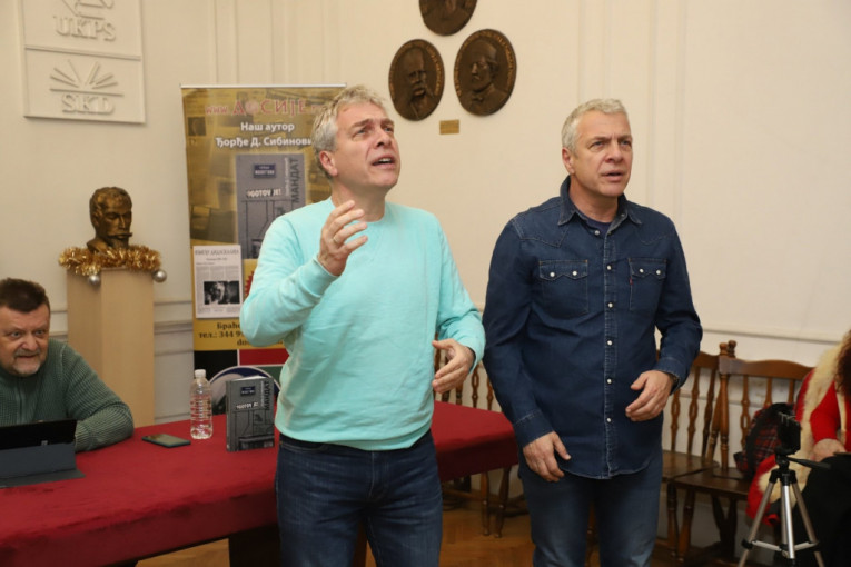 Promocija knjige "Mandat" Đorđa Sibinovića