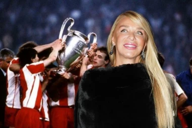 PEVALA NA DOČEKU FUDBALERA POSLE BARIJA: Naša pevačica nekada držala famozni PEHAR Kupa šampiona, a sada RADI u Crvenoj zvezdi!