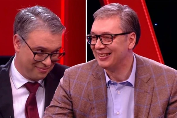 CEO STUDIO SE ORIO OD SMEHA! PREDSEDNIK NASMEJAO SVE KOJI SU GLEDALI OVU EMISIJU: Amidžić pokušao da ga zbuni, ali Vučić se nije dao - svaku brojku zna "kao iz topa"!