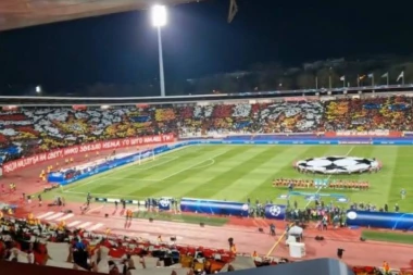 SPEKTAKULARNA KOREOGRAFIJA! Delije ponovo poslale lepu sliku s Marakane