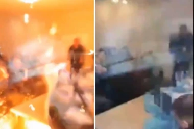POGLEDAJTE PRVI SNIMAK HAOSA U UKRAJINI! Političar usred sastanka počeo da baca bombe! Čak 26-oro povređeno! (VIDEO)