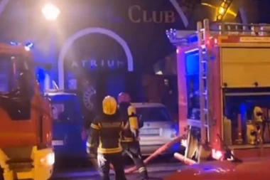 POŽAR NA NOVOM BEOGRADU! Vatra zahvatila slot klub! (VIDEO)