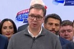 ISTORIJSKI REZULTAT LISTE "SRBIJA NE SME DA STANE" Vučić: Imamo apsolutnu većinu u parlamentu, preko 127 mandata!