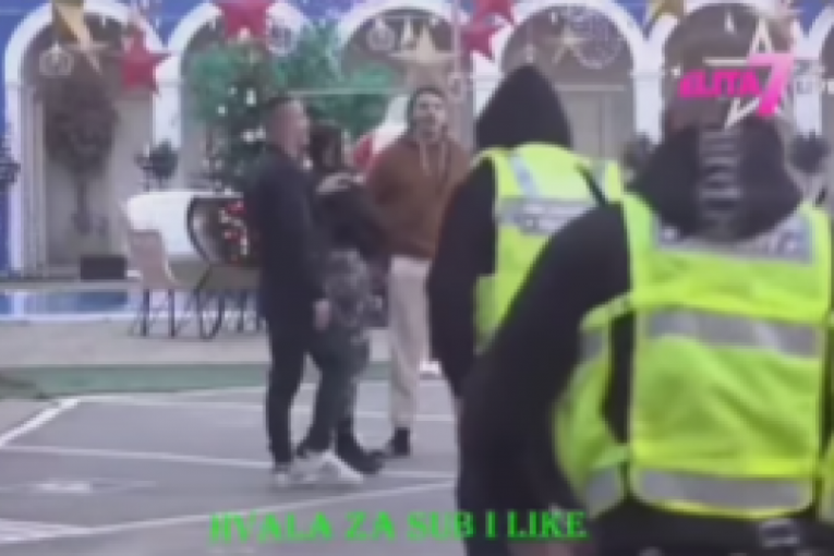 Marko Đedović i Nikola Jovanović svađa