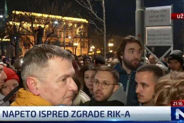 PROČITAJTE TRANSKRIPT SVAĐE DEMONSTRANATA SA ĆUTOM I MILIVOJEVIĆEM: Nemate plan, odoše vam ljudi!