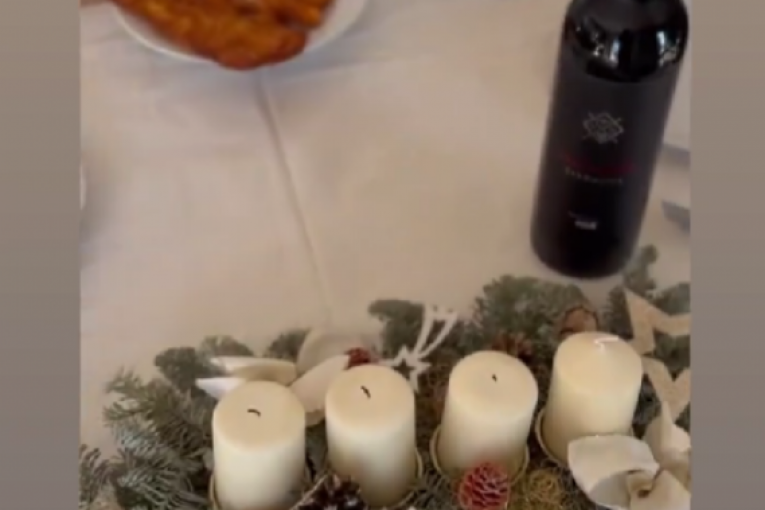 Aleksandra Nikolić i Filip Car proslavljaju Svetog Nikolu