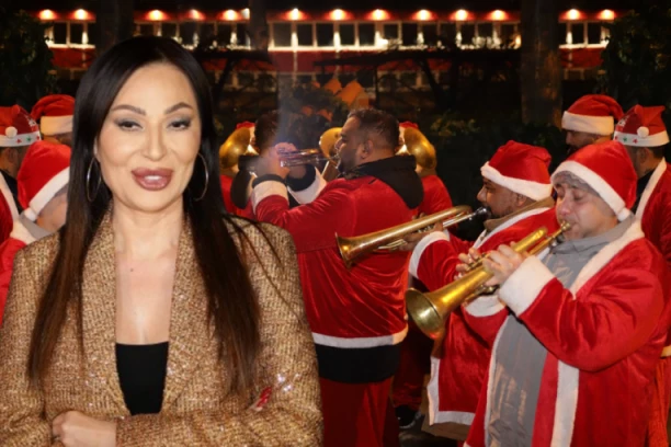 ISPRED CECINE VILE NEVIĐENA FEŠTA: Pojavila se grupa DEDA MRAZOVA, pa napravilii HAOS!