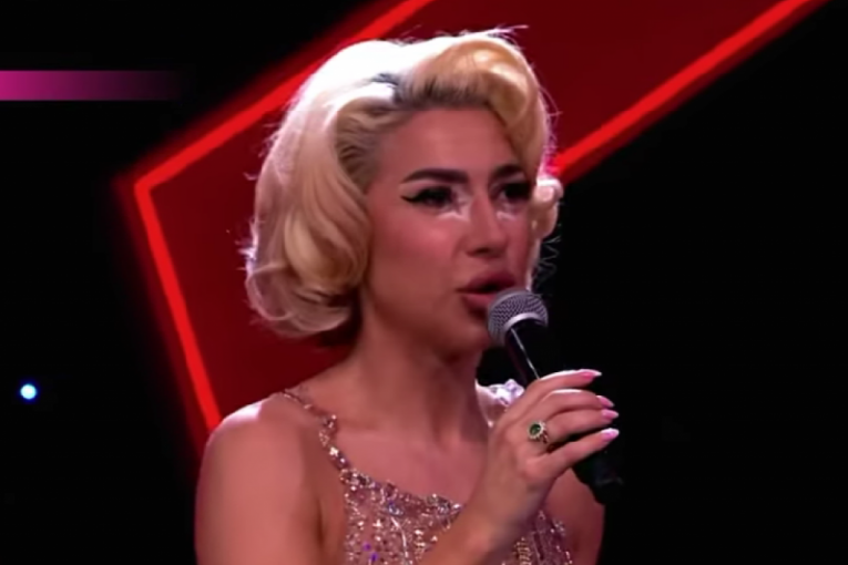 Jovana Jeremić peva u emisiji "Amidži šou"
