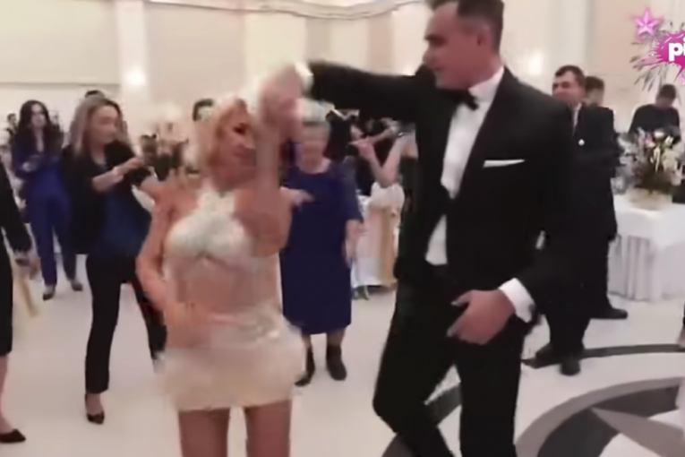 Jovana Jeremić i Dragan Stanković ples na venčanju njegovog sina