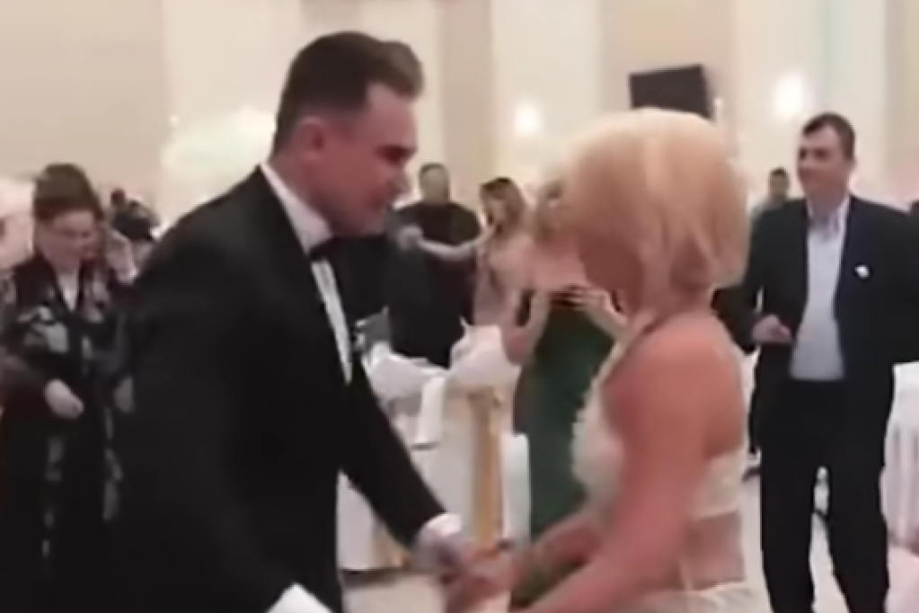 Jovana Jeremić i Dragan Stanković ples na venčanju njegovog sina