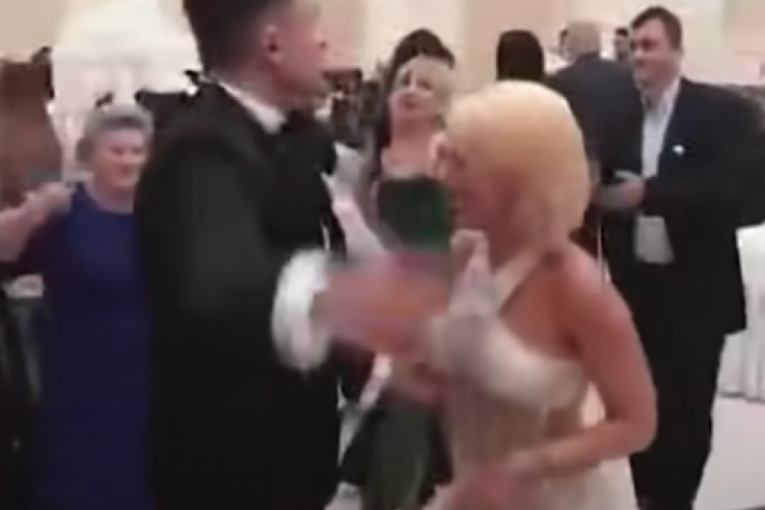 Jovana Jeremić i Dragan Stanković ples na venčanju njegovog sina