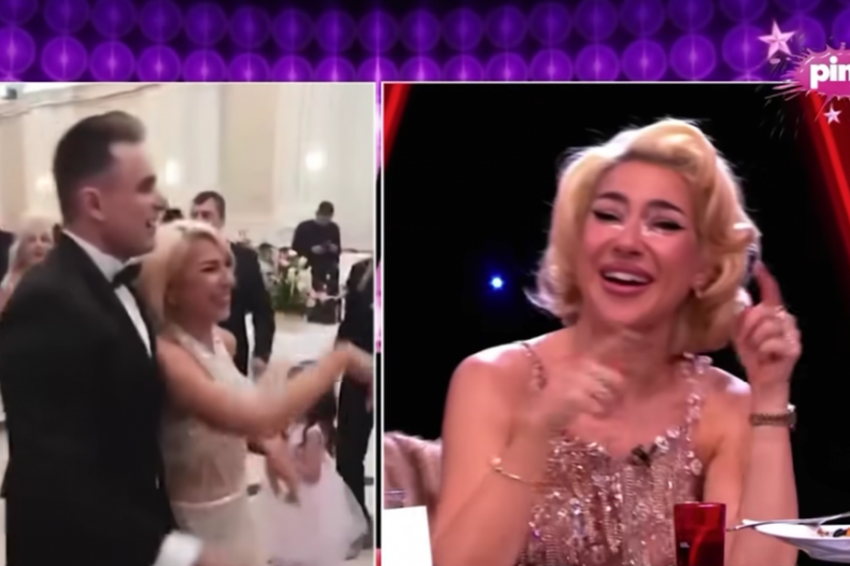 Jovana Jeremić i Dragan Stanković ples na venčanju njegovog sina