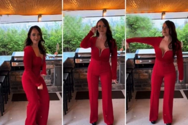 "NAMERNO SAM OBRUKALA MUŽA NA GODIŠNJOJ PROSLAVI FIRME": Zanosna brineta povukla potez o kom svi pričaju! (VIDEO)