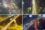 NEVIĐENE GUŽVE U BEOGRADU, SAOBRAĆAJ U TOTALNOM KOLAPSU! Vozila skoro i da ne miču, evo KOJE deonice treba izbegavati! (FOTO)