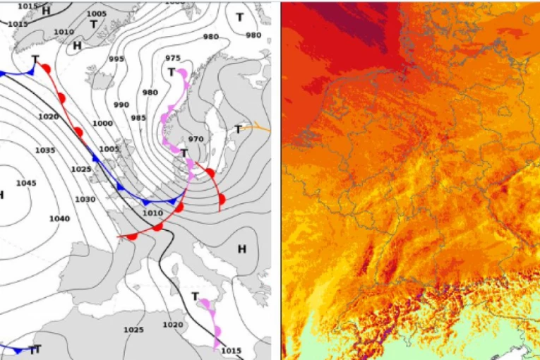 OPASNOST! STIŽE URAGAN ZOLTAN: Udari vetrova od 130 km na sat!