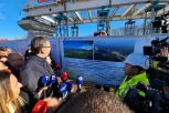 HOĆEMO DA POKAŽEMO NAJBOLJE LICE SRBIJE: Vučić nakon obilaska izgradnje vijadukta u Vrabsu zadovoljan: Nastavljamo da radimo još više! (FOTO)