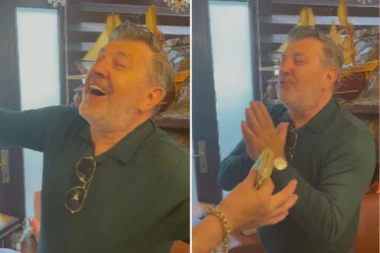 PEVAČ ODBIO BAKŠIŠ OD 10.000 EVRA! Šok snimak Šerifa Konjevića obišao društvene mreže! (VIDEO)