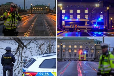 JEDANAESTORO NASTRADALO, NAJMANJE 24 POVREĐENO! Epilog jezivog masakra u Pragu! UBICA SE UPUCAO PA PAO SA TERASE!