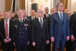PRISUSTVOVAO I PREDSEDNIK VUČIĆ! Prijem ministra odbrane i načelnika Generalštaba povodom novogodišnjih i božićnih praznika!