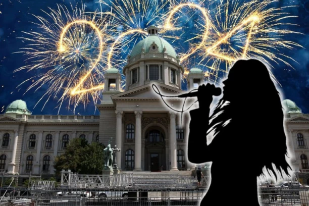 EVO KO PEVA ZA DOČEK ISPRED SKUPŠTINE: Ove TRI MEGA ZVEZDE će Beograđane uvesti u NOVU 2024. GODINU!