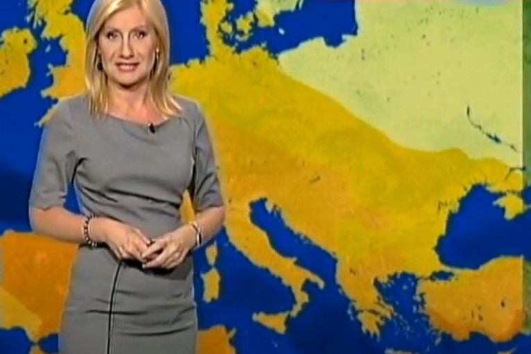 Lidija Marković voditeljka RTS vremenska prognoza Dnevnik
