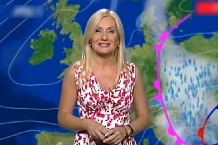 Lidija Marković voditeljka RTS vremenska prognoza Dnevnik
