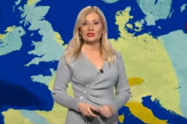Lidija Marković voditeljka RTS vremenska prognoza Dnevnik
