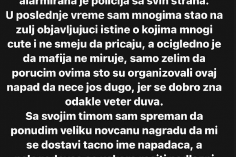 Objava Marka Bojkovića, 4. deo