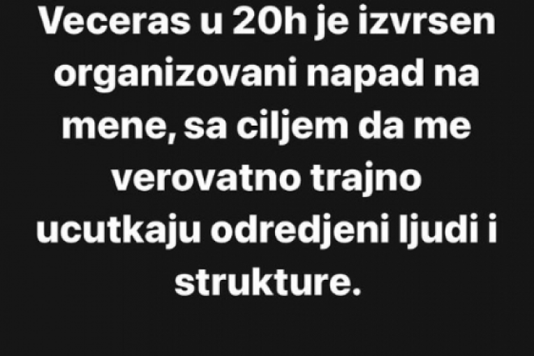 Objava Marka Bojkovića, 1. deo