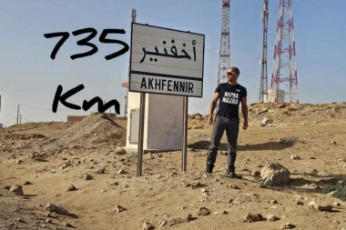 MARKO VELIČANSTVENI! Profesor iz Niša istrčao maraton kroz Maroko i sakupio novac za lečenje malog Maksima! BRAVO MAJSTORE!