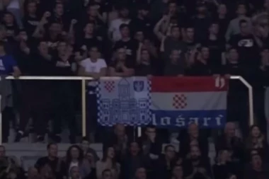 HRVATI PONOVO BESRAMNO PROVOCIRAJU: Hoće li AdmiralBet ABA liga REAGOVATI na NDH obeležja u Zadru!?